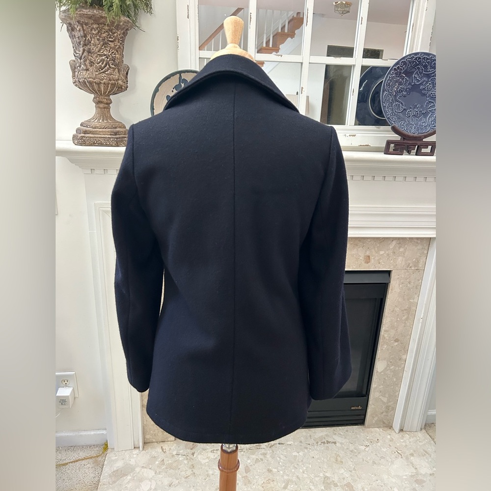 Classic Woolrich Navy Vintage Peacoat - Picture 4 of 9
